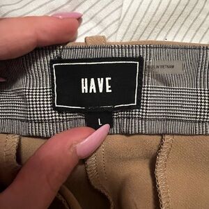 Brown Have Pants Size L like new